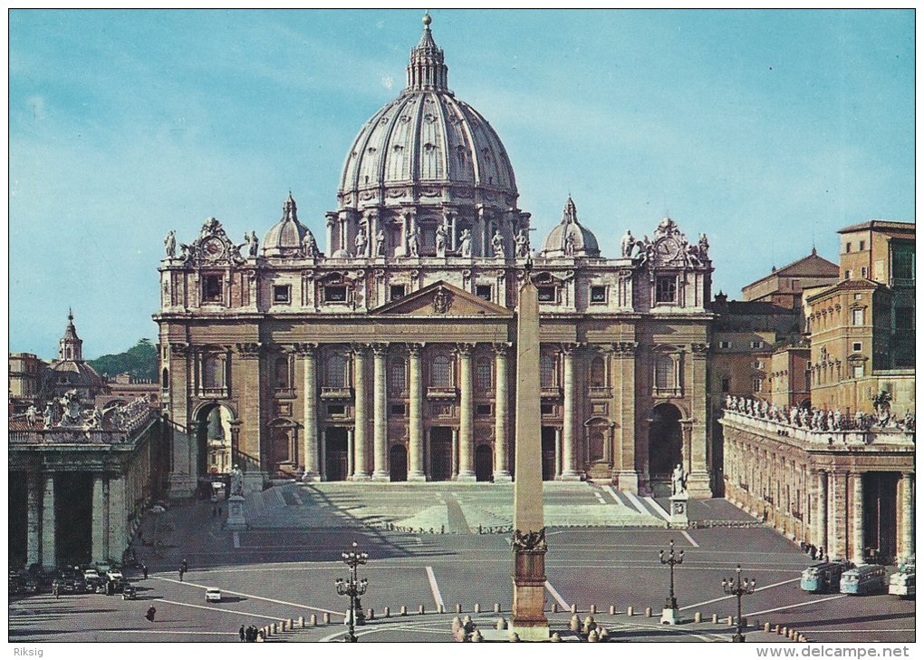 Citte Del Vaticano  - St. Peter`s Church And Square   # 02913 - Vatican