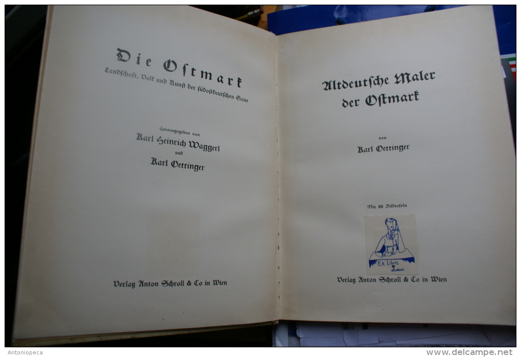 1942 Altdeutsche Maler - MIT 88 BILDTAFEN - Alte Bücher
