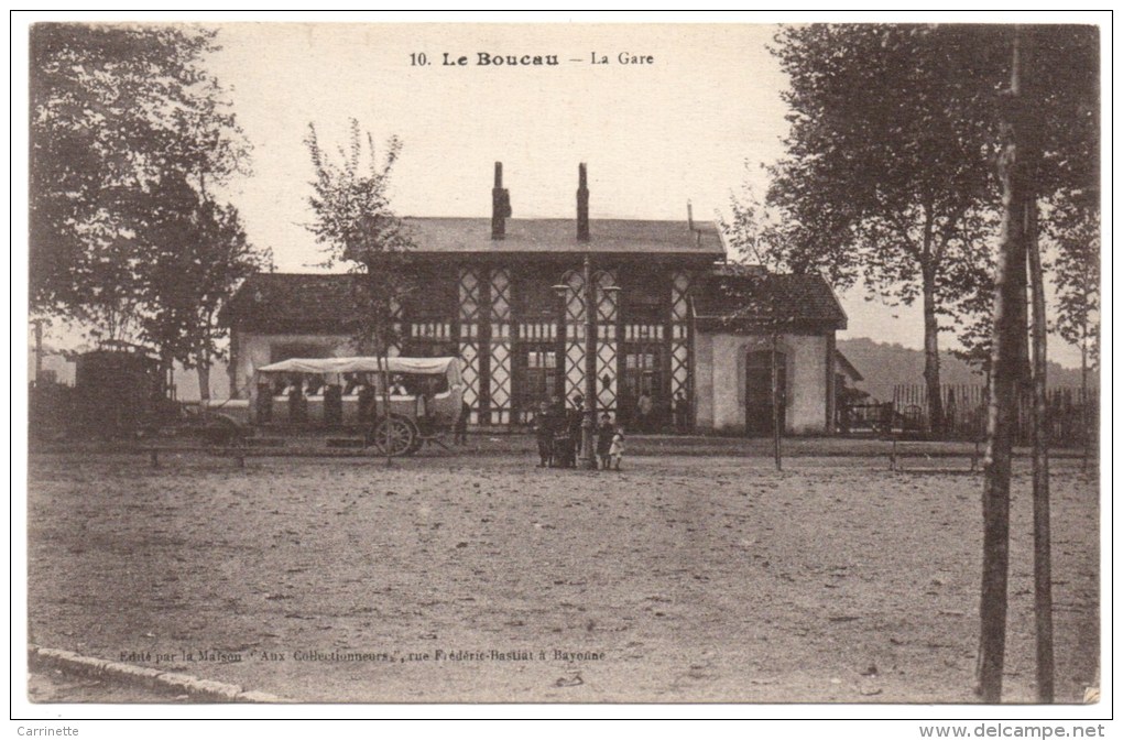 LE BOUCAU - La Gare - Autobus De BAYONNE - Achat Immédiat - Boucau