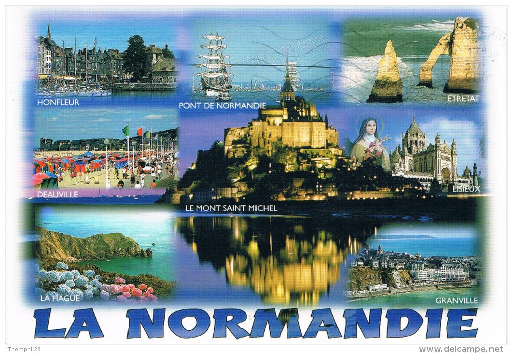 LA NORMANDIE : Honfleur, Pont De Normandie, Etretat, Deauville, Le Mont Saint-Michel, Lisieux, La Hague, Granville - - Otros