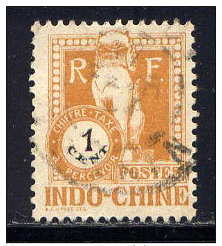 INDOCHINE - N° T33° -  DRAGON D'ANGKOR - Used Stamps