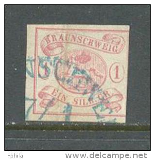1852 BRUNSWICK 1 SGR. MICHEL: 1 USED - Brunswick