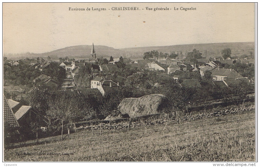 CHALINDREY Vue Générale - Le Cognelot - Chalindrey