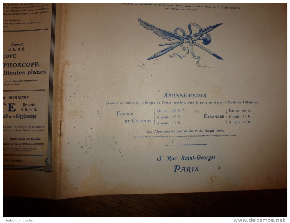 L'ILLUSTRATION 26/05/1917:Le Cotre HYACINTHE-YVONNE Et Son Héroïque équipage;Alphonse XIII ;Italiens,Russes ; Chars D'as - L'Illustration