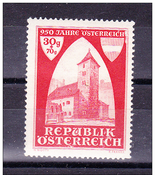 AUSTRIA  1946 ,  Austria 950 Years   , Y&T  #  647 Cv  0.80   E ,  ** M N H , V V F - Nuovi