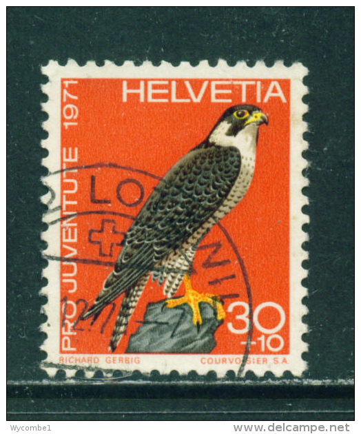 SWITZERLAND - 1971  Pro Juventute  30+10c  Used As Scan - Used Stamps