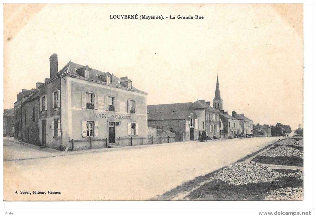 LOUVERNE - La Grande Rue - Louverne