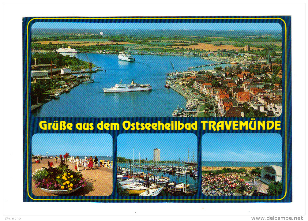 Allemagne: Grusse Aus Dem Ostseeheilbad Travemunde (14-2) - Lübeck-Travemuende