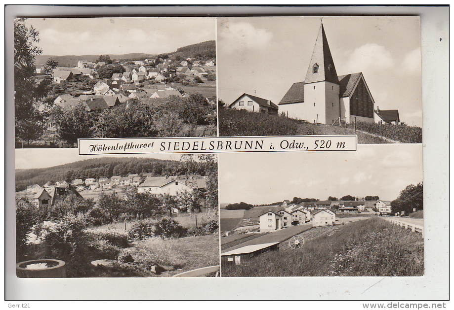 6948 WALD - MICHELBACH - SIEDELSBRUNN, Mehrbildkarte - Heppenheim