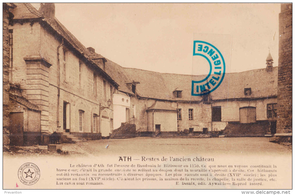 ATH - Restes De L'Ancien Château - Ath