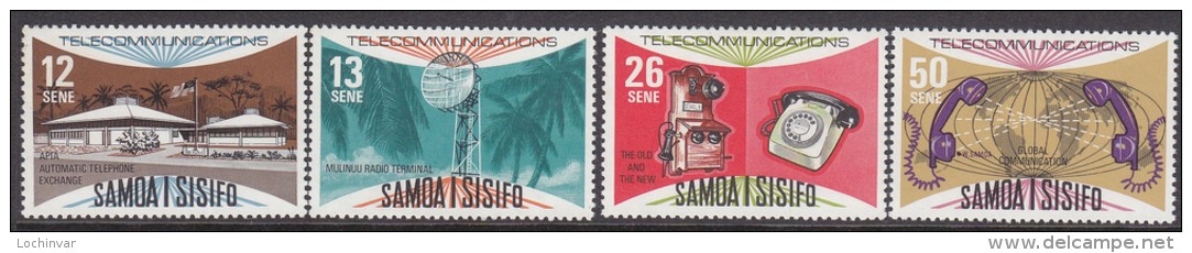 SAMOA, 1977 TELECOM 4 MNH - Samoa