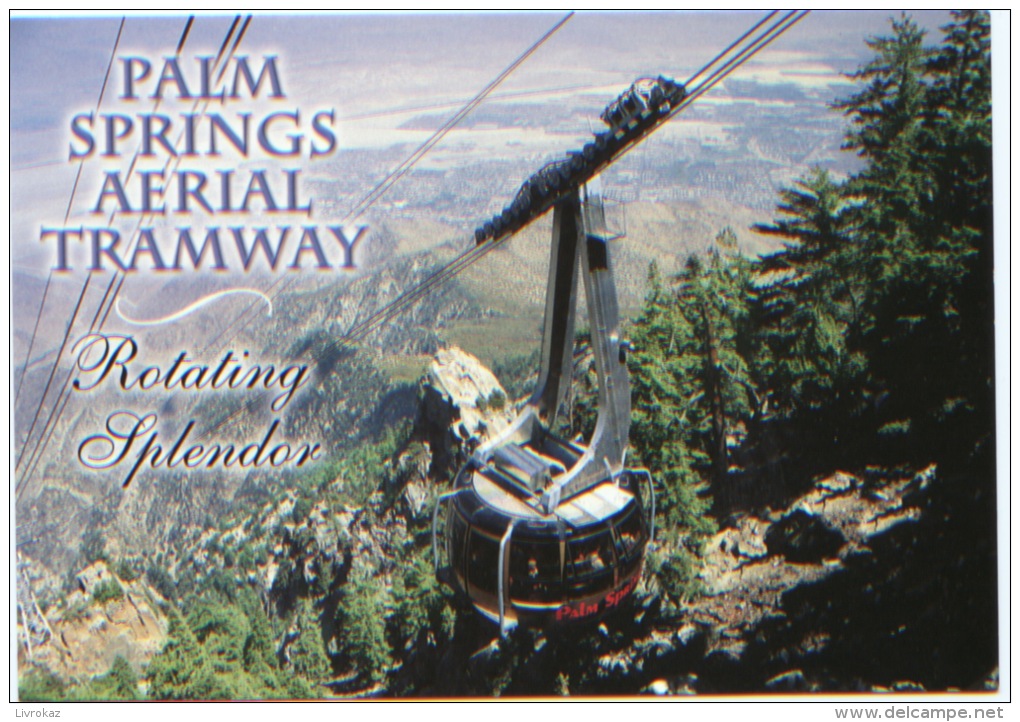 Californie, Palm Springs Aerial Tramway, Rotating Splendor, N´a Pas Circulé, Excellent état - Palm Springs