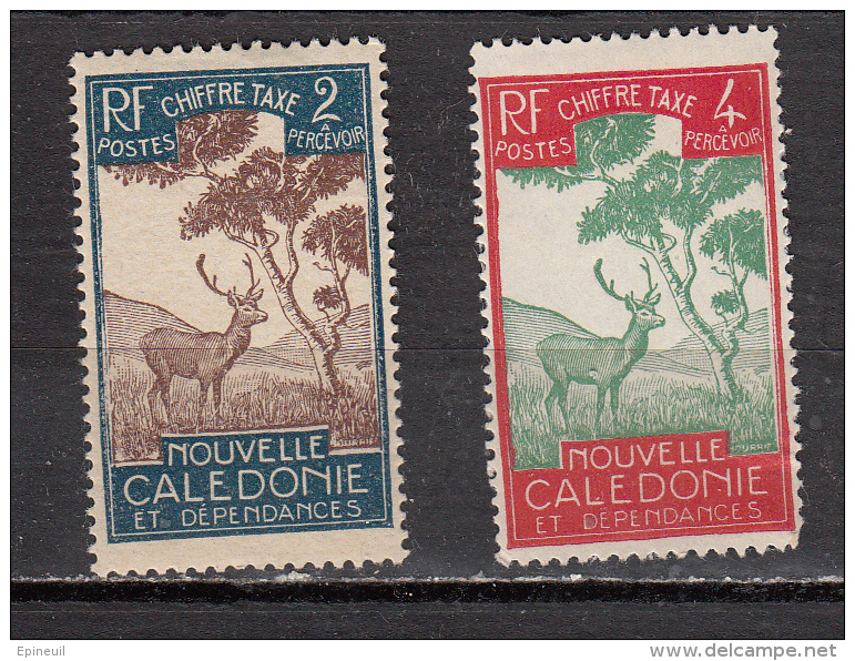 NOUVELLE CALEDONIE * YT N°  TAXE 26 27 - Portomarken