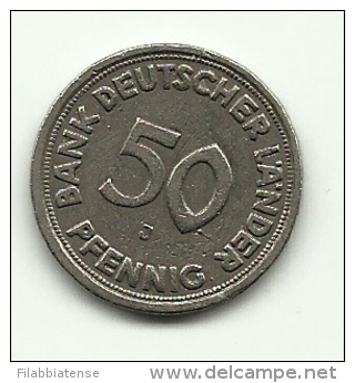 1949 - Germania 50 Pfenning J ---- - 50 Pfennig