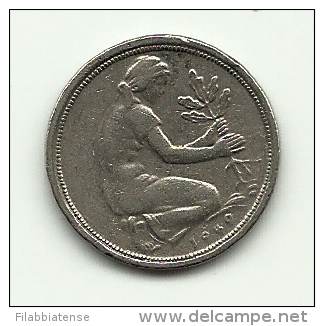 1949 - Germania 50 Pfenning J ---- - 50 Pfennig