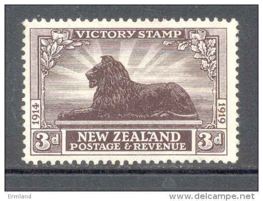 Neuseeland New Zealand 1920 - Michel Nr. 158 * - Ongebruikt