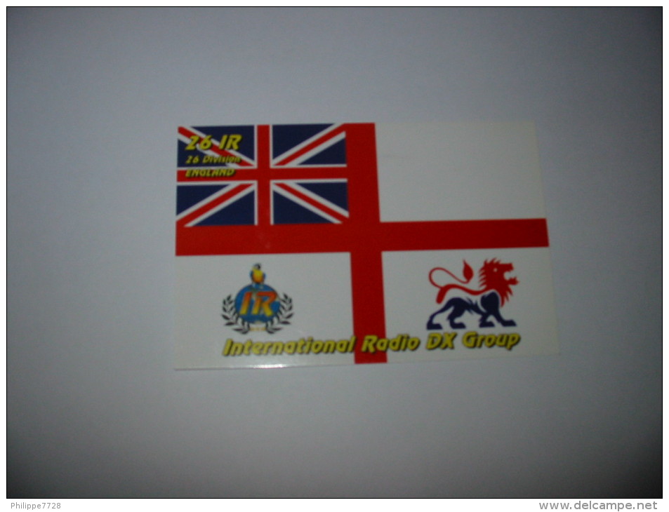 ENGLAND  Carte CB * - CB