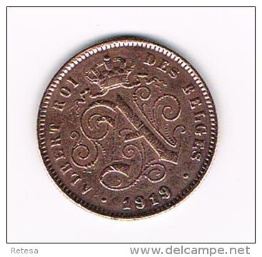 00 ALBERT I  - 2 CENTIEM 1919 FR - 2 Centimes