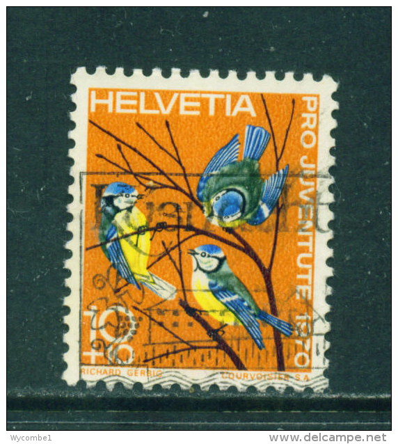 SWITZERLAND - 1970  Pro Juventute  10+10c  Used As Scan - Used Stamps