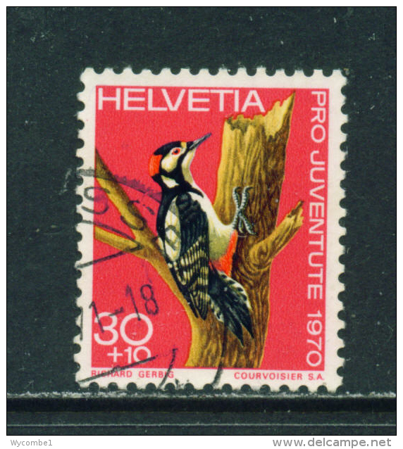SWITZERLAND - 1970  Pro Juventute  30+10c  Used As Scan - Used Stamps