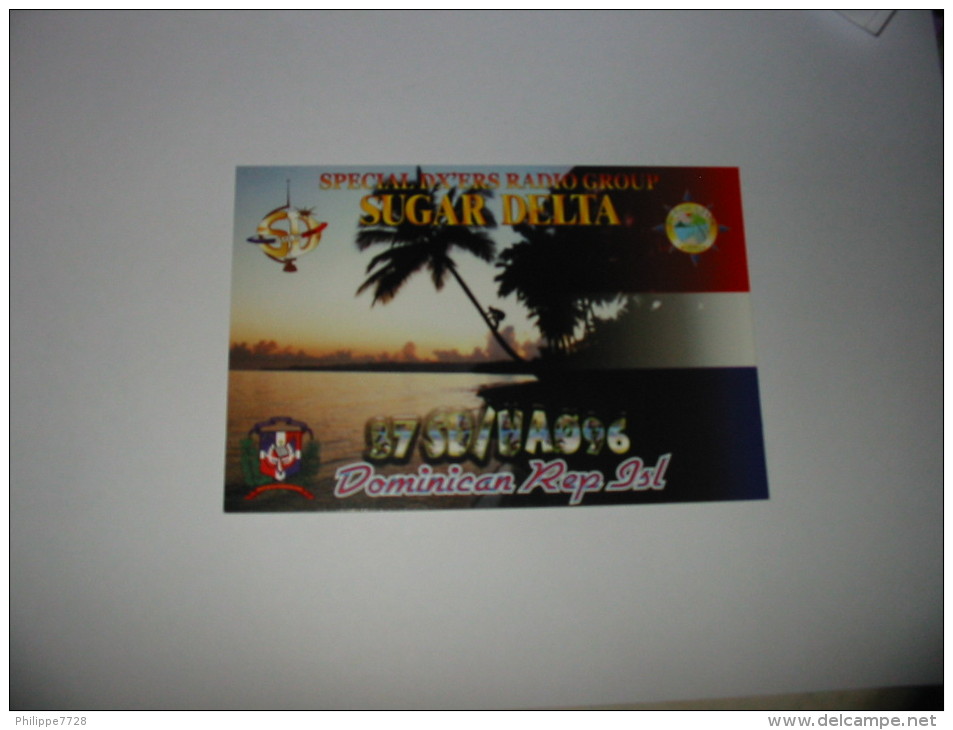 DOMINICAN REPUBLIC ISLAND Carte CB * - CB