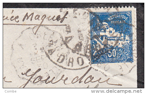 1930 LETTRE  ALGERIE, ORAN à CREEANSVILLE,  St DENIS DU SIG Pour La FRANCE, / 4723 - Lettres & Documents