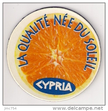 Magnet Oranges CYPRIA. - Publicitaires