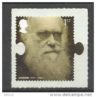 Charles Darwin , 2009.,  Breat Britain (UK) - Unused Stamps