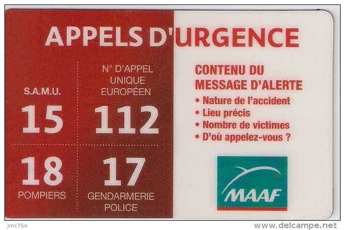 Magnet MAAF Assurances. - Publicitaires