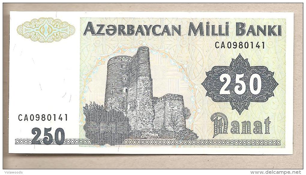 Azerbaigian - Banconota Non Circolata Da 250 Manat - Azerbaïjan