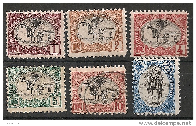 Côte Française Des Somalis. 1903. Entre N° 53 Et 60. Oblit. Et Neuf * MH - Altri & Non Classificati