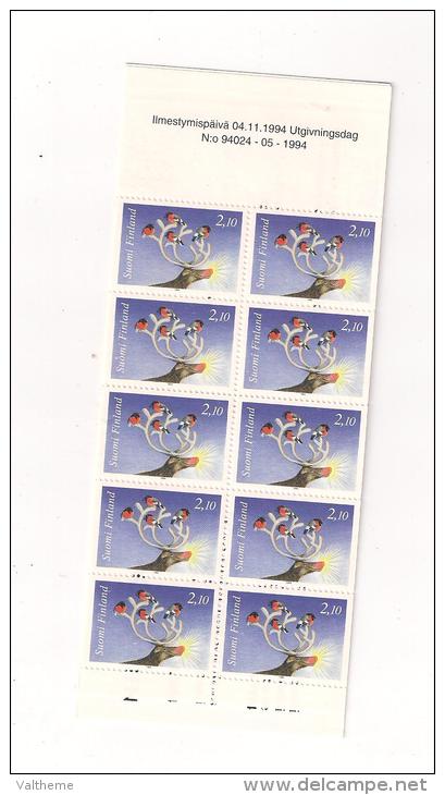 FINLANDE  ( EUFIN - 10 )  1994     N°   YVERT ET TELLIER  N° C1240a  N** - Carnets