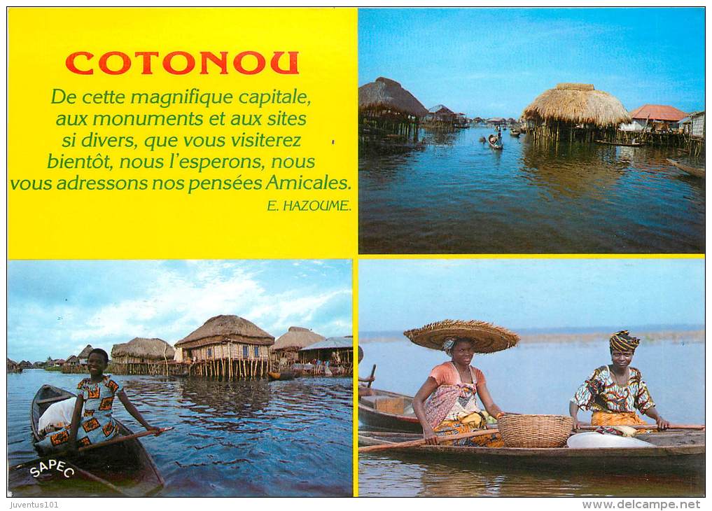CPSM Benin-Cotonou-Ganvie  L1496 - Benin