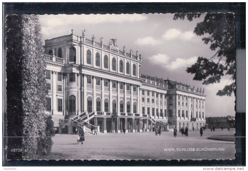Wien - Schloss Schönbrunn - Außenansicht - Château De Schönbrunn