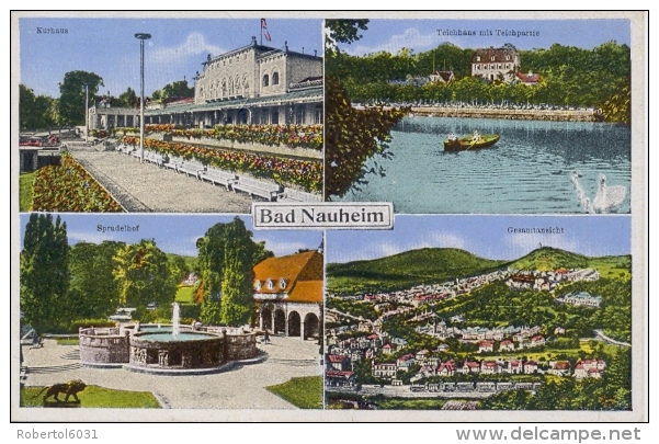 Germany BRD Picture Postcard Of Bad Nauheim Posted 1950 - Bad Nauheim