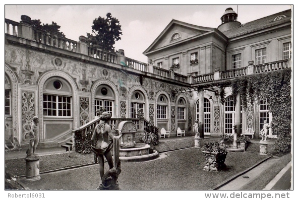 Germany BRD Picture Postcard Of Bad Kissingen - Schmuckhof In Regentebau Posted 1954 - Bad Kissingen