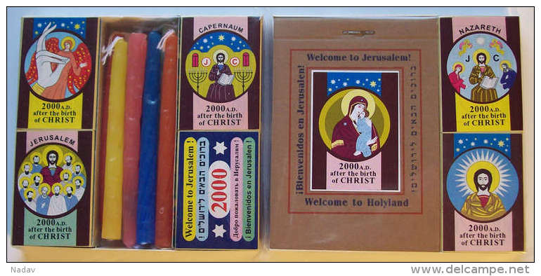 Collection Of Jesus Christ Matchboxes, #0209 - Religion & Esotérisme