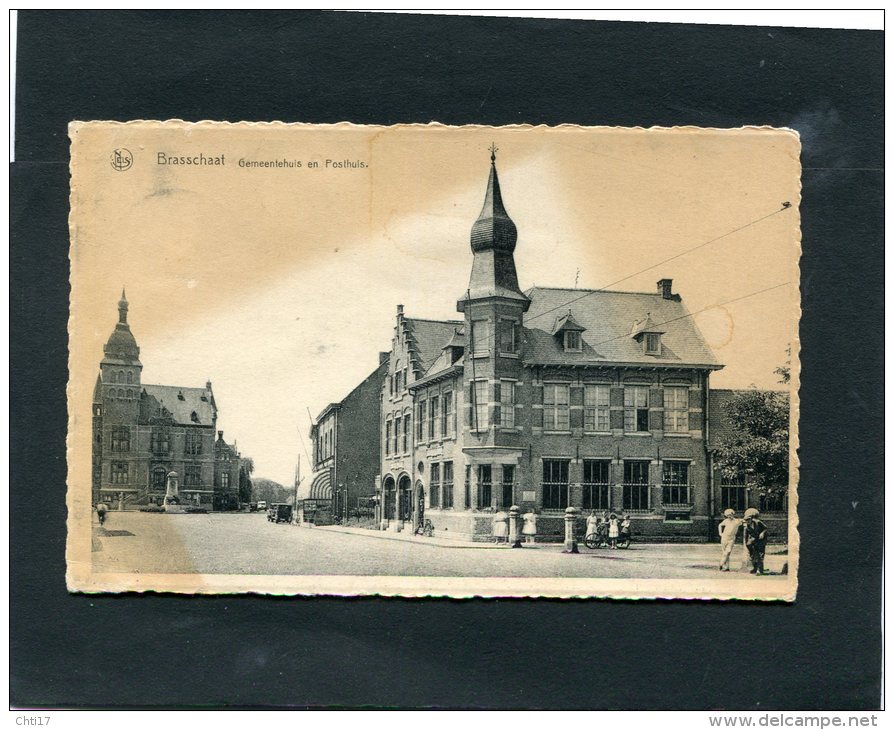 BRASSCHAAT  LA MAIRIE GEMEENTEHUIS   CIRC   1954 / EDIT - Brasschaat