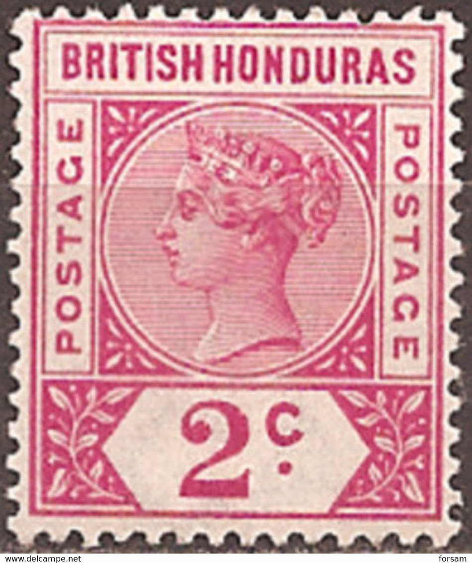 BRITISH HONDURAS..1891..Michel # 32...MLH. - British Honduras (...-1970)