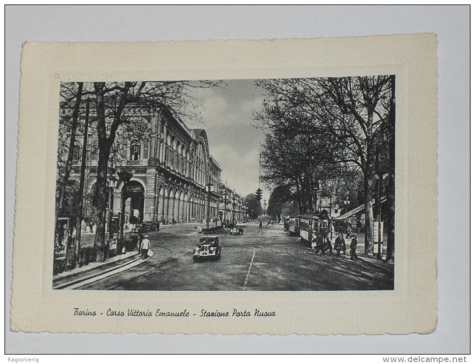 TORINO - Corso Vittorio Emanuele - Stazione Porta Nuova - Stazione Porta Nuova