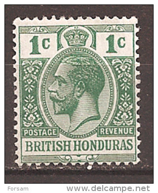 BRITISH HONDURAS..1913..Michel # 66 A...MLH...MiCV - 6 Euro. - British Honduras (...-1970)