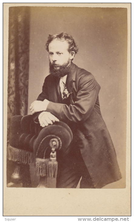 CDV,Cummings,London , Portrait Of A Standing Man - Anonymous Persons