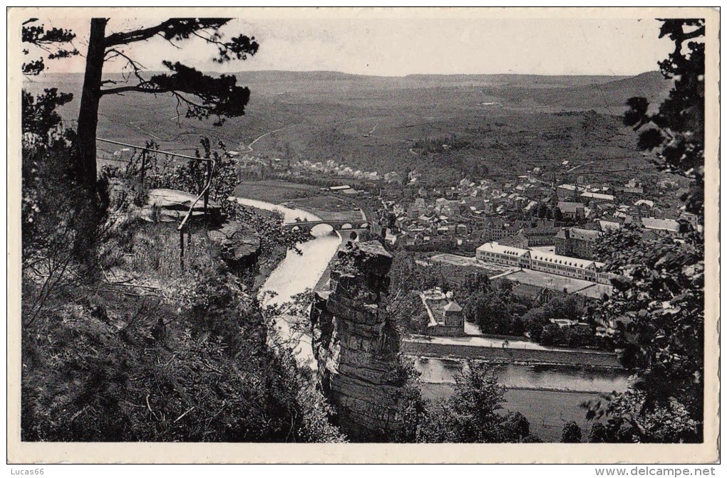 1950 CIRCA ECHTERNACH VUE PRISE DE L'ERNZERBERG - Echternach