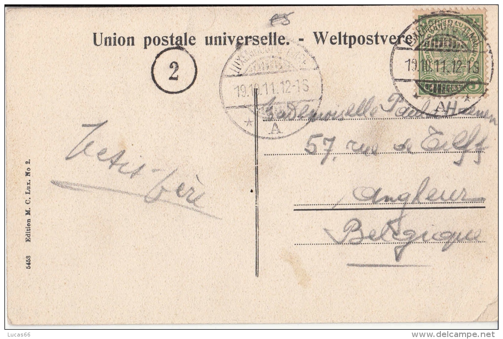 1907 LUXEMBOURG - L'ALZETTE - Luxembourg - Ville