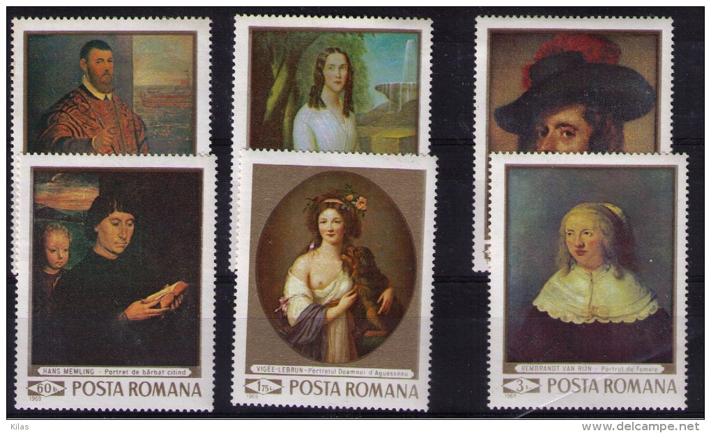 ROMANIA  1969 Paintings - Rembrandt