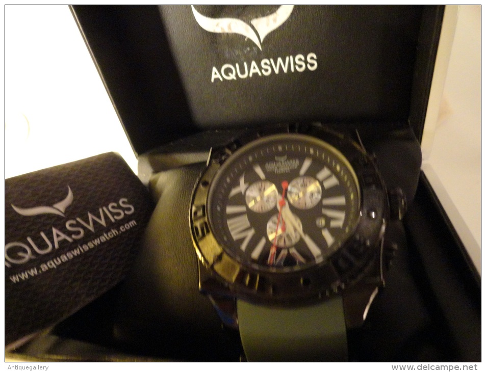 TOP : AQUASWISS CHRONO  WATER RESISTANT 10 ATM - Orologi Moderni