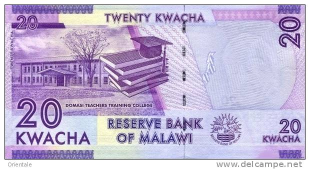 MALAWI P. 57/62 2012 UNC (6 Billets) - Malawi