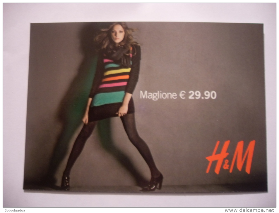 CARTOLINA PROMOCARD N.8212 H&M MODA - Moda