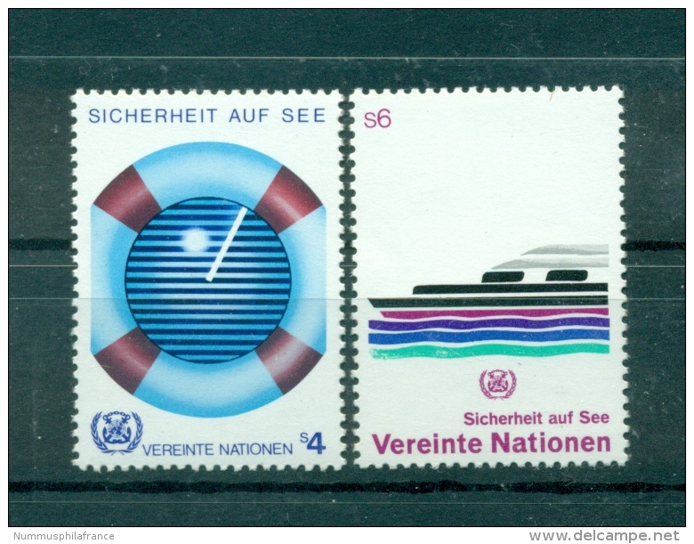 Nations Unies  Vienne 1983 - Y & T N. 30/31  -  Sécurité En Mer - Ungebraucht