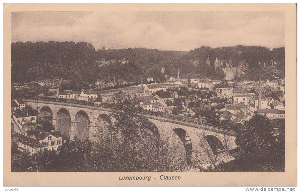 1900 CIRCA LUXEMBOURG  CLAUSEN - Luxembourg - Ville